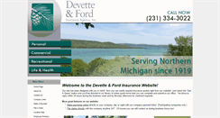 Desktop Screenshot of devetteford.com